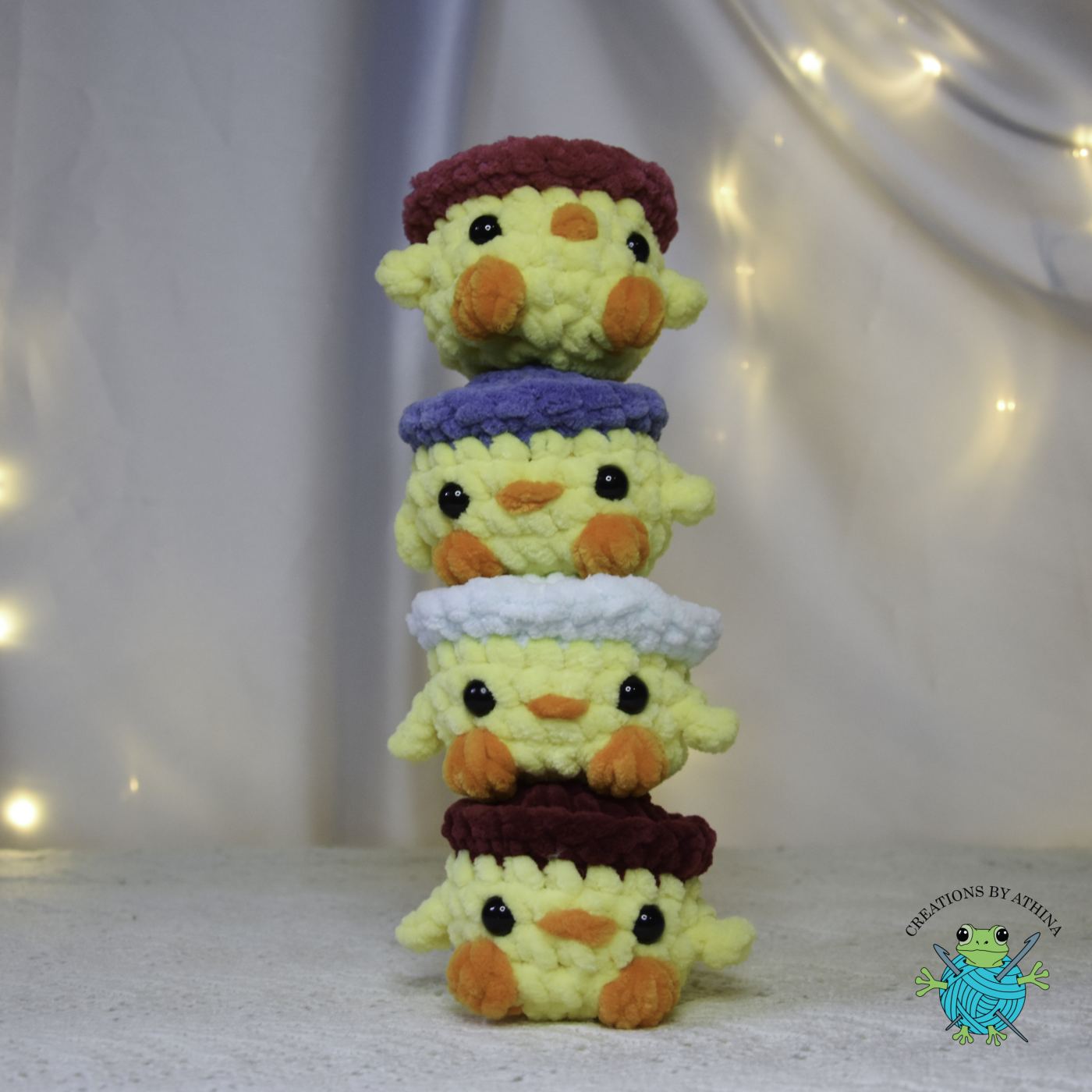 Chick with Hat Plushie