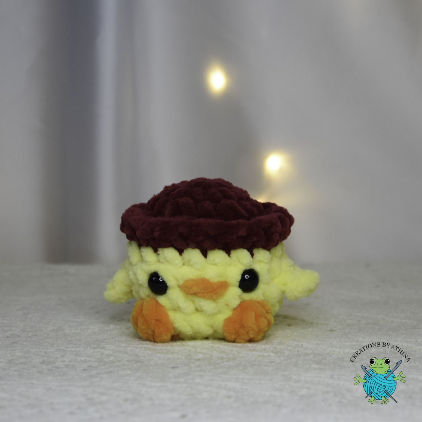 Chick with Hat Plushie