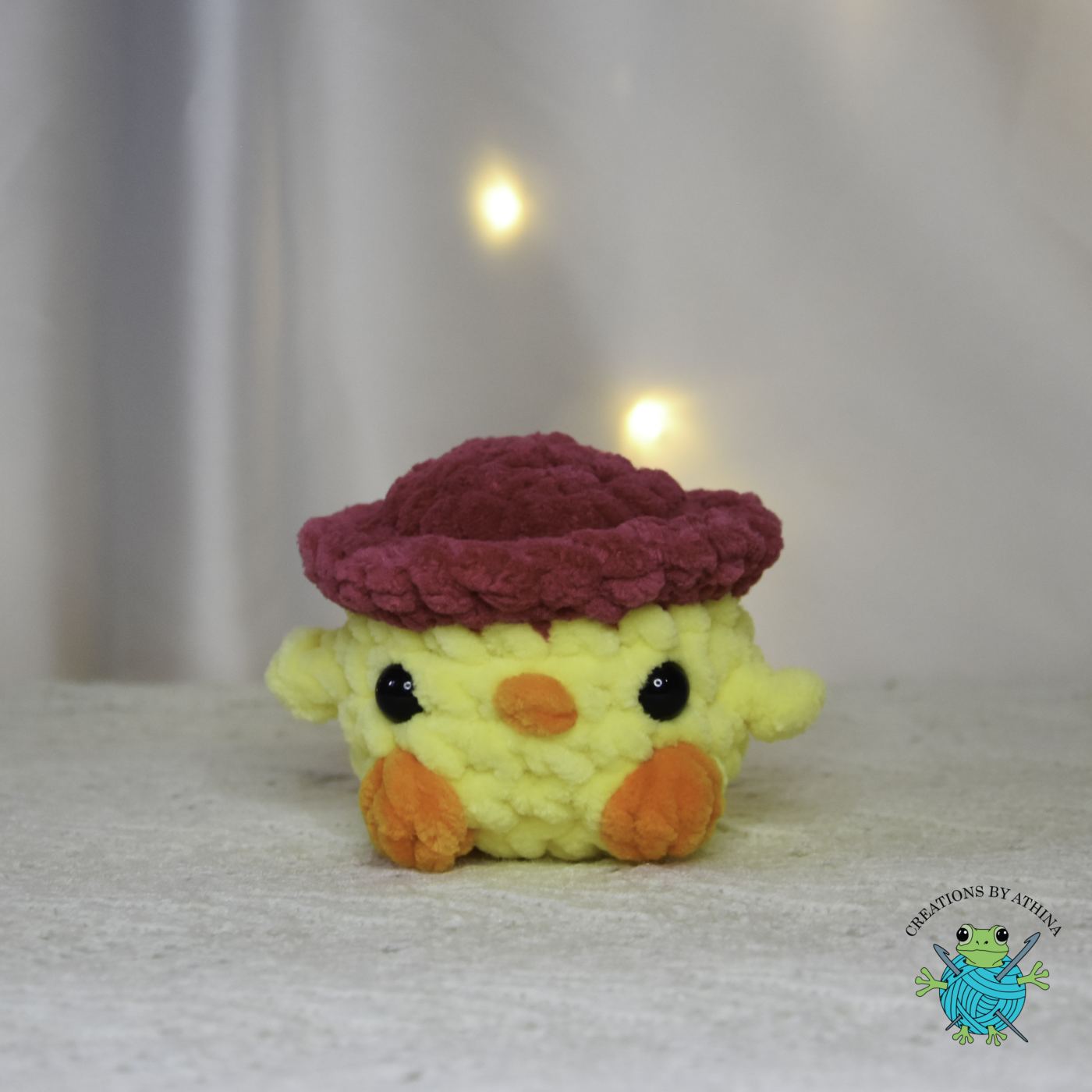 Chick with Hat Plushie