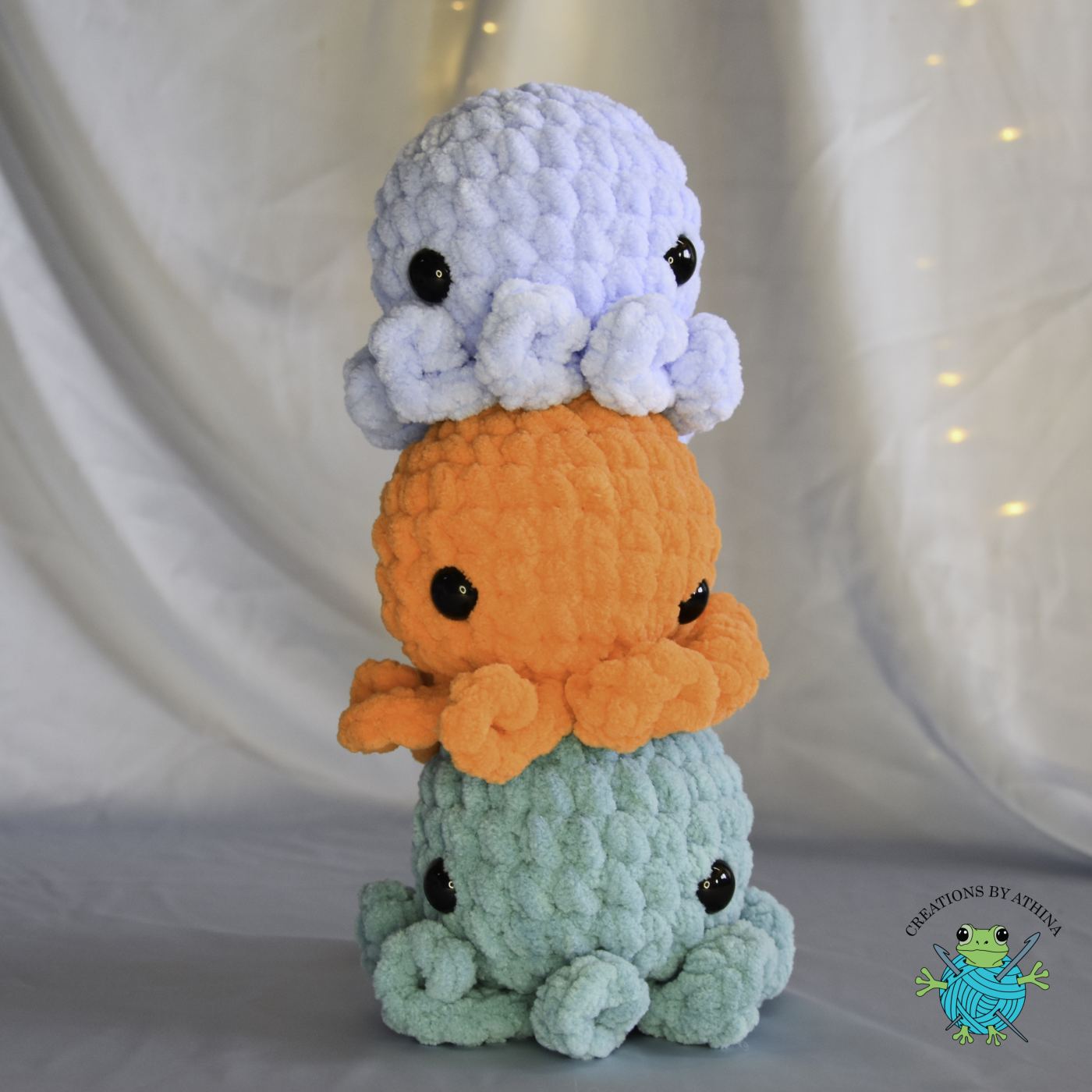 Velvet Octopus Plushie