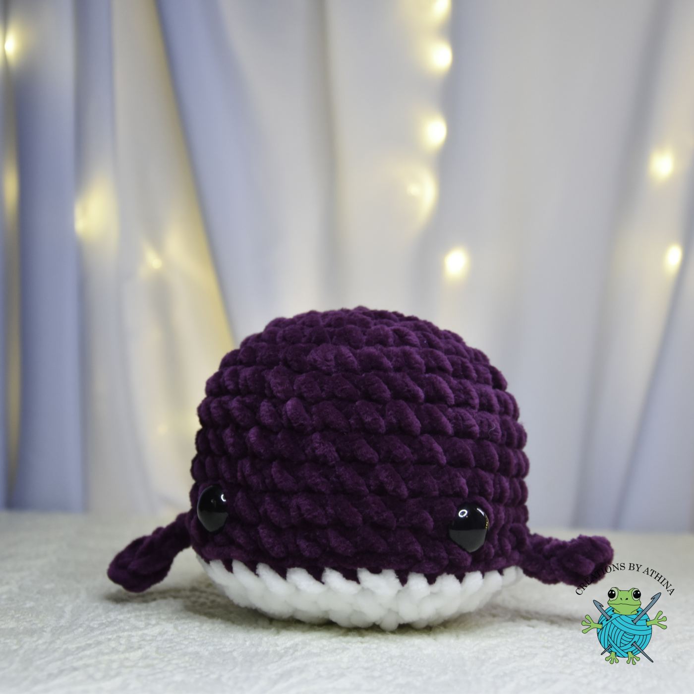 Velvet Whale Plushie