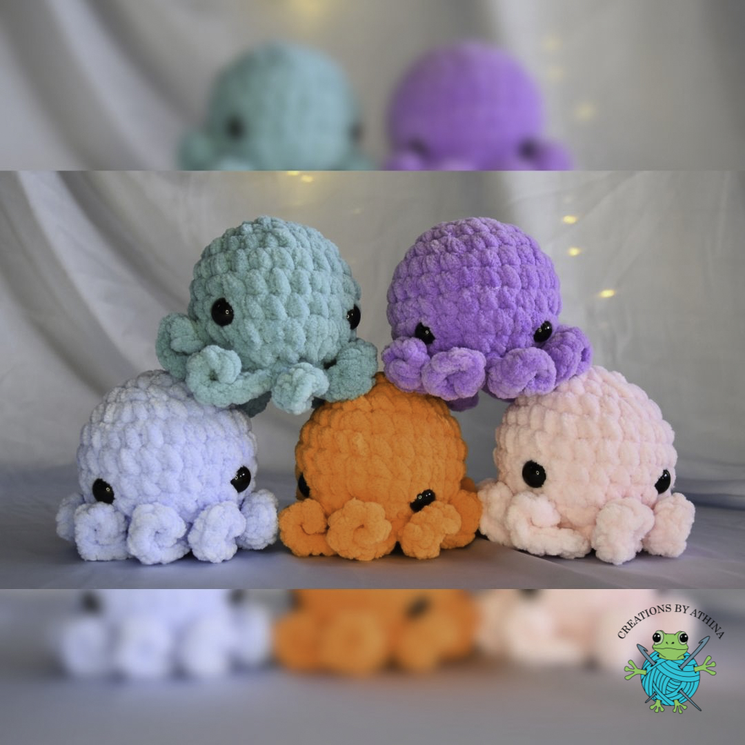 Velvet Octopus Plushie