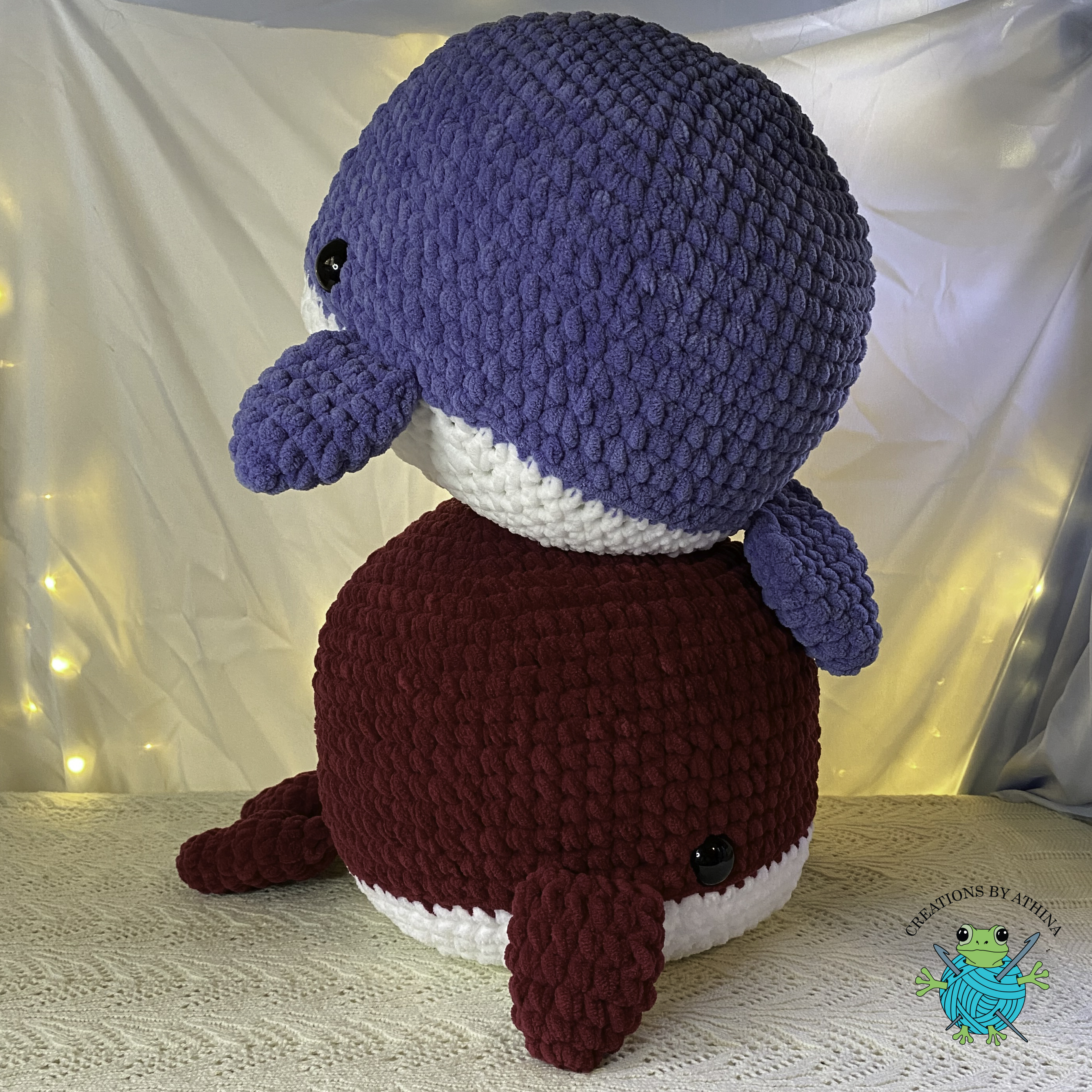 Velvet Whale Plushie